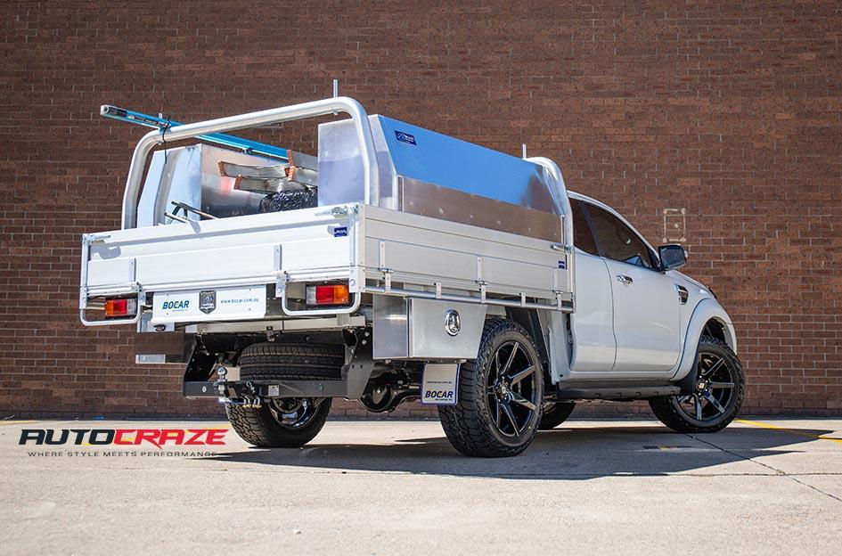 FORD RANGER AVALANCHE GLOSS BLACK MILLED ACCENTS